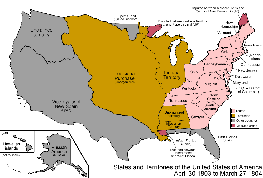 April 30, 1803: The Louisiana Purchase was made, expanding the United States 